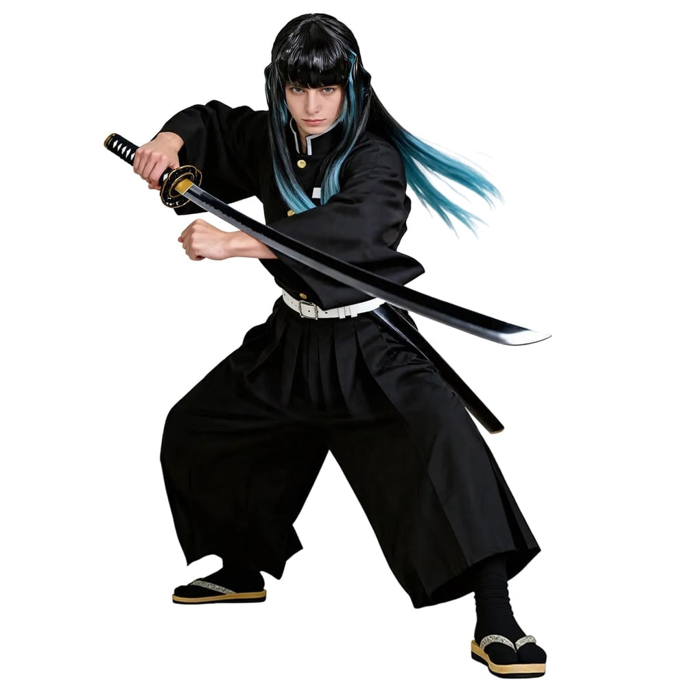 Children's Anime-Inspired Costume with Stylish Jacket and Pants
