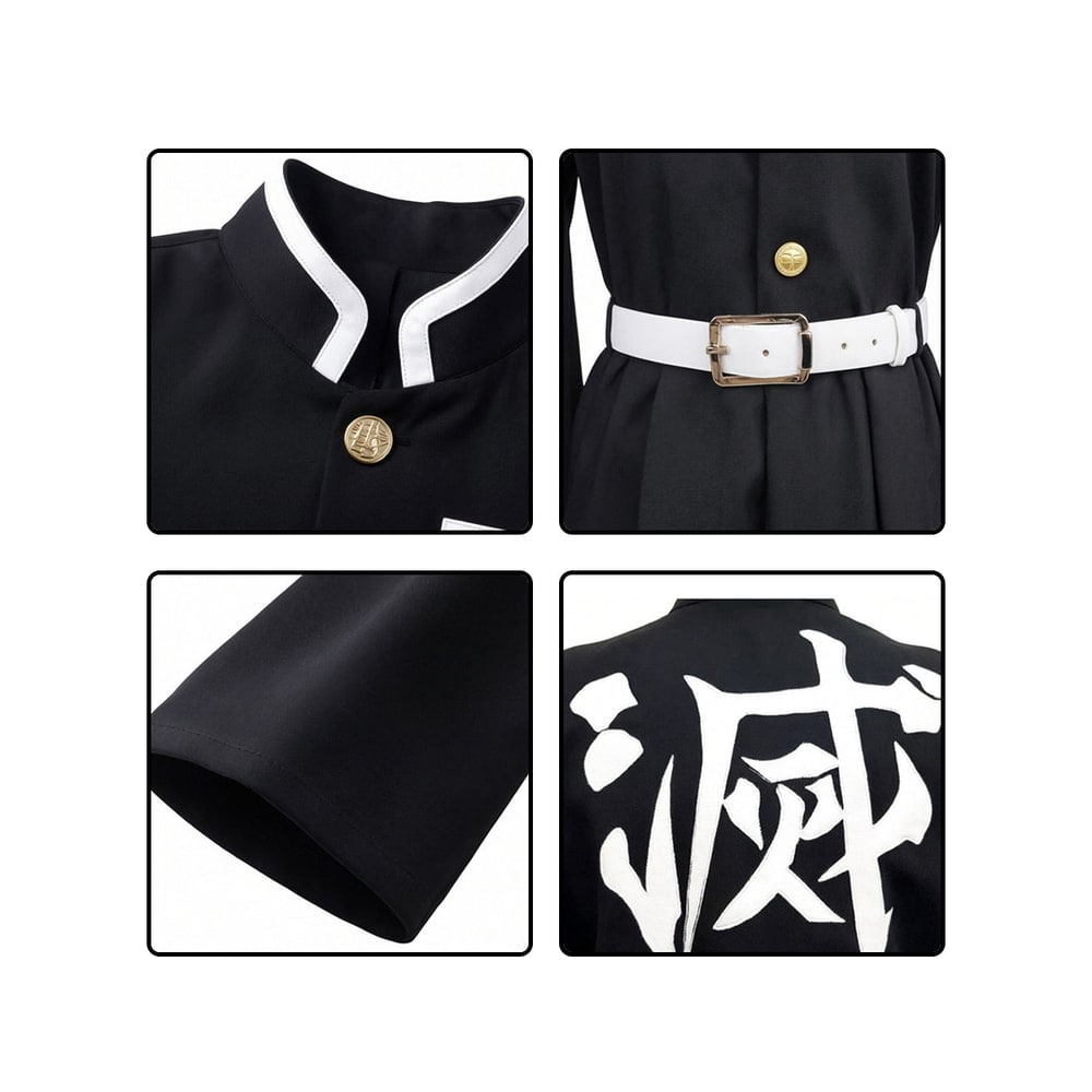Children's Anime-Inspired Costume with Stylish Jacket and Pants