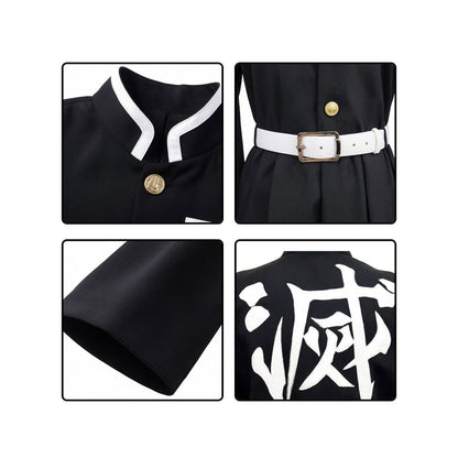 Children's Anime-Inspired Costume with Stylish Jacket and Pants