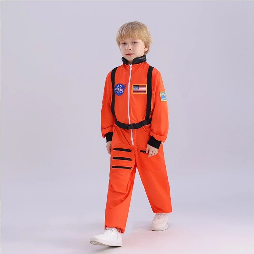 Galaxy Explorer Kids' Costume Jumpsuit for Halloween Fun