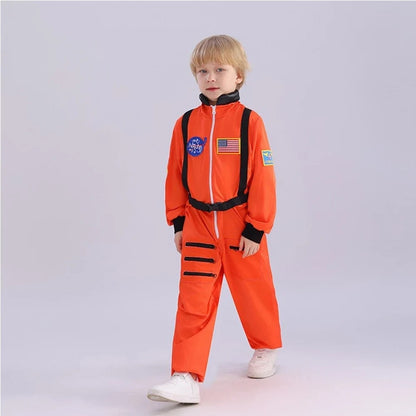 Galaxy Explorer Kids' Costume Jumpsuit for Halloween Fun