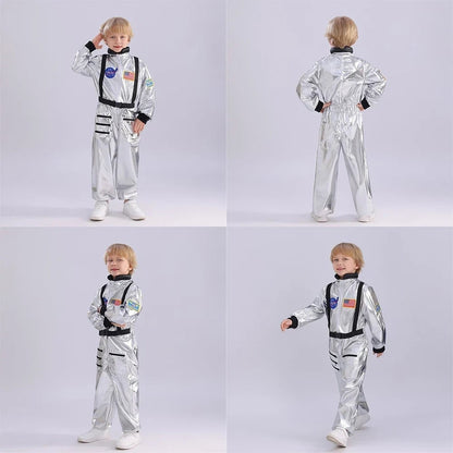 Galaxy Explorer Kids' Costume Jumpsuit for Halloween Fun