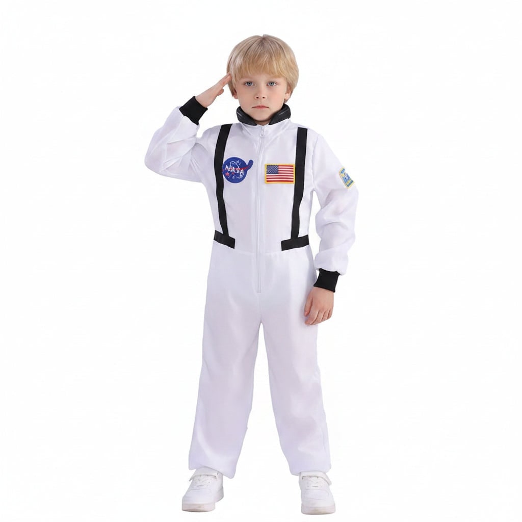 Galaxy Explorer Kids' Costume Jumpsuit for Halloween Fun