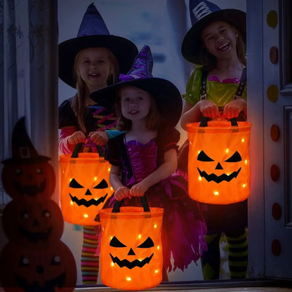 Illuminate Your Halloween with Our LED Pumpkin Candy Collector