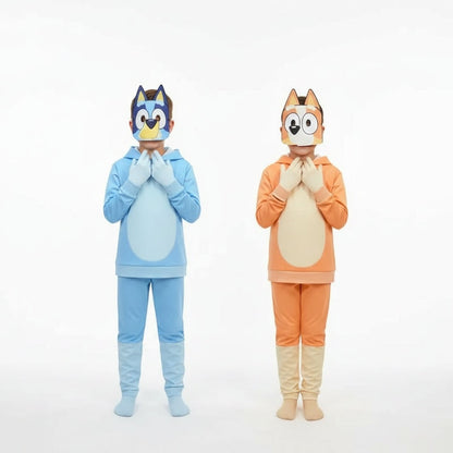 Enchanting Costume Set for Kids – Hoodie, Pants, and Mask