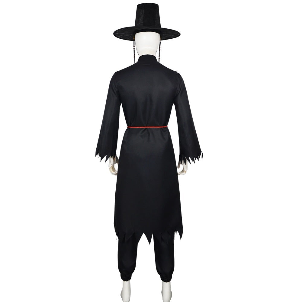 Traditional Korean Costume Set for Kids with Hat & Accessories