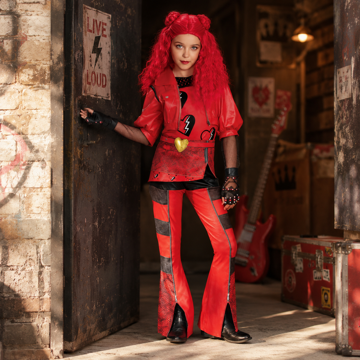 Complete Kids' Costume Set for Halloween Parties with Accessories