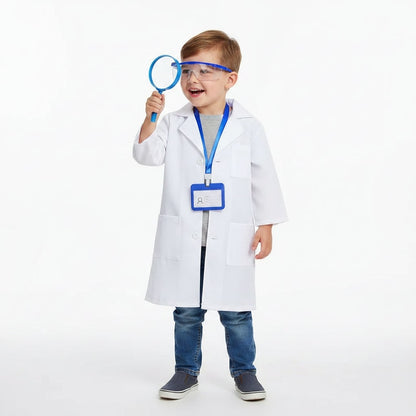 Children's Medical Professional Costume with Lab Coat Set