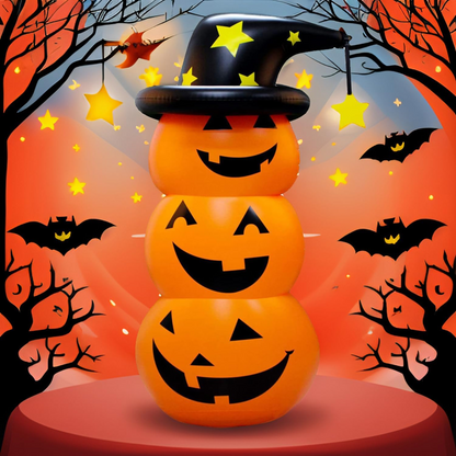 Vibrant Outdoor Inflatable Halloween Decor with Stable Base