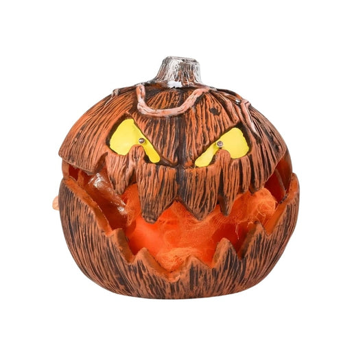 Spooky Glow Pumpkin Decoration for Halloween Festivities