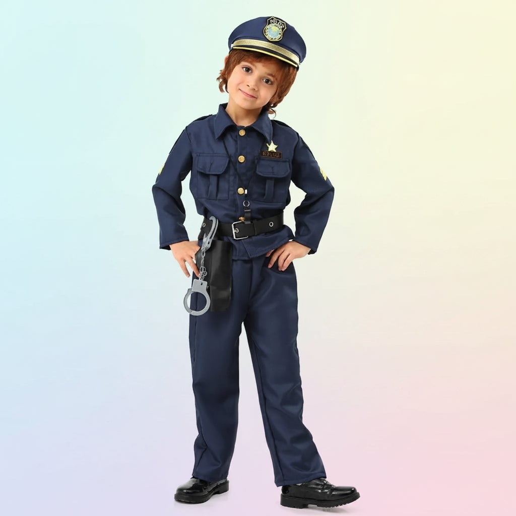 Children's Law Enforcement Costume Set with Accessories
