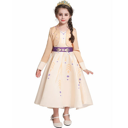 Enchanting Long Sleeve Fairy Princess Dress for Girls