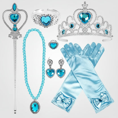 Enchanting Princess Dress-Up Set for Girls with Accessories
