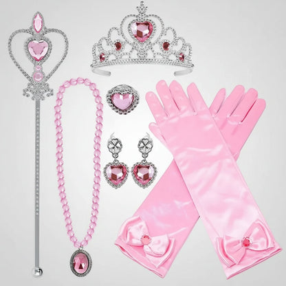 Enchanting Princess Dress-Up Set for Girls with Accessories