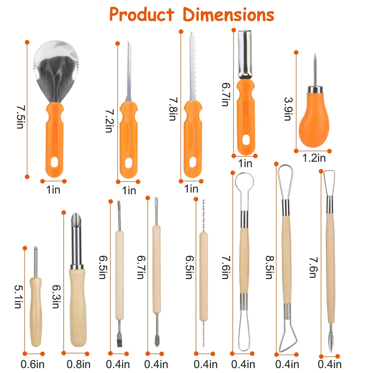 Ultimate Pumpkin Carving Set for Halloween Fun