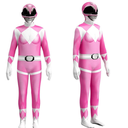 Full-Body Kids' Hero Suit with Muscle Design and Hood