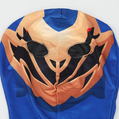Dynamic Lightning Bolt Superhero Jumpsuit for Kids