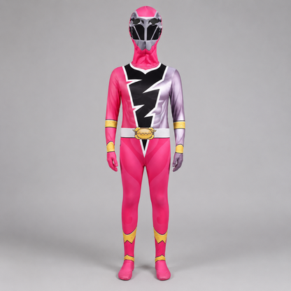 Dynamic Lightning Bolt Superhero Jumpsuit for Kids
