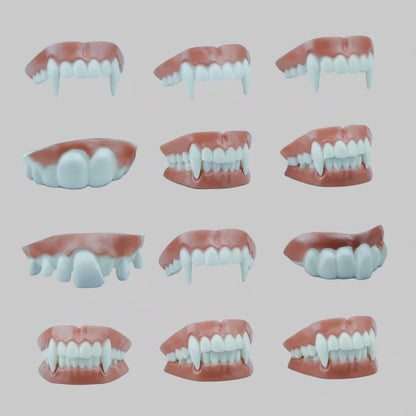 Transform Your Smile with Spooky Snap-On Fangs