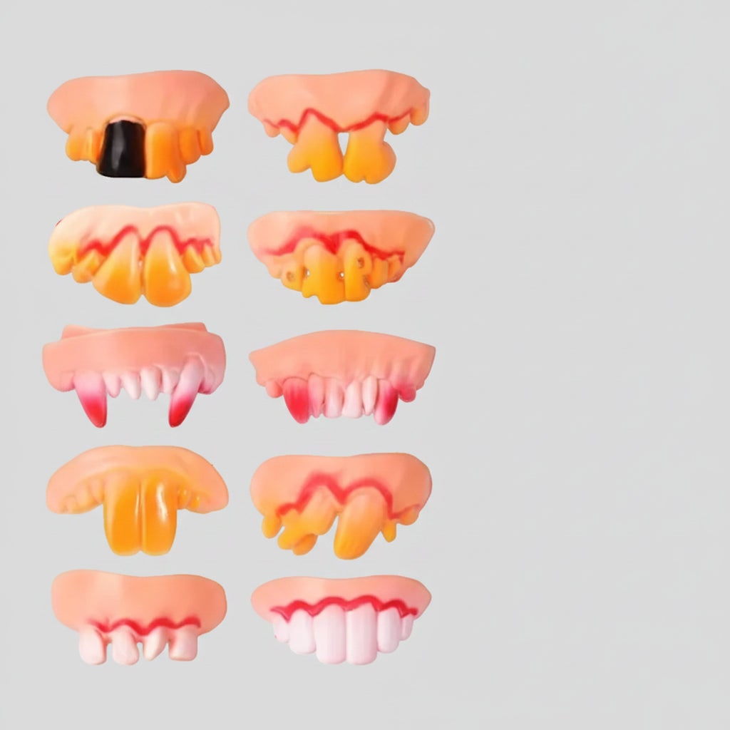 Transform Your Smile with Spooky Snap-On Fangs