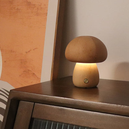 Charming Woodland Night Light with Touch Control for Kids' Rooms