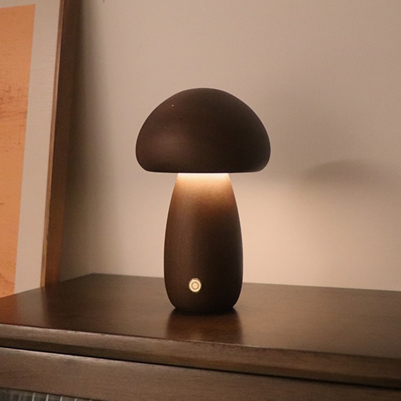 Charming Woodland Night Light with Touch Control for Kids' Rooms
