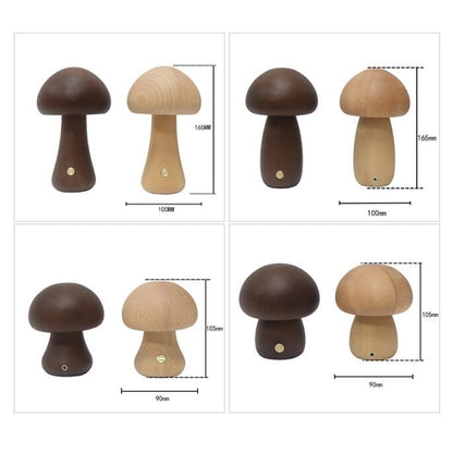 Charming Woodland Night Light with Touch Control for Kids' Rooms