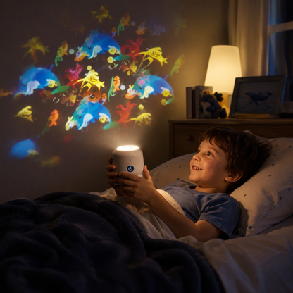Ocean Wave & Star Light Projector for Kids' Relaxation