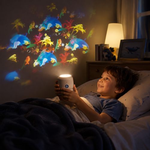 Ocean Wave & Star Light Projector for Kids' Relaxation