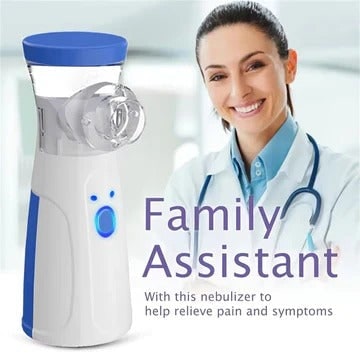 On-the-Go Breather: Compact Nebulizer for Kids and Adults
