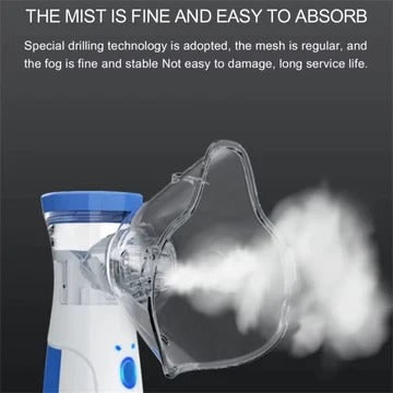 On-the-Go Breather: Compact Nebulizer for Kids and Adults