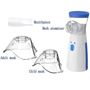 On-the-Go Breather: Compact Nebulizer for Kids and Adults