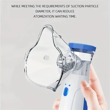 On-the-Go Breather: Compact Nebulizer for Kids and Adults