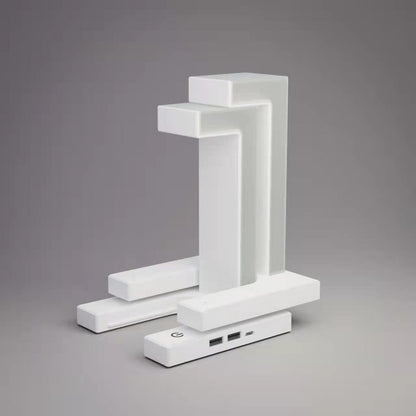 Stylish Rechargeable LED Lamp with Wireless Charging Capability