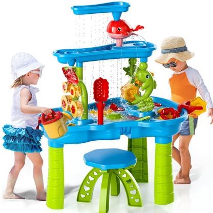 Interactive Splash Play Table with 15 Fun Accessories