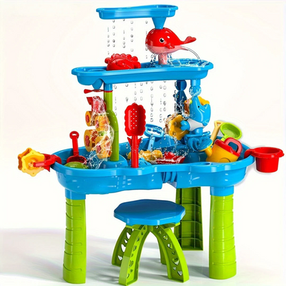 Interactive Splash Play Table with 15 Fun Accessories