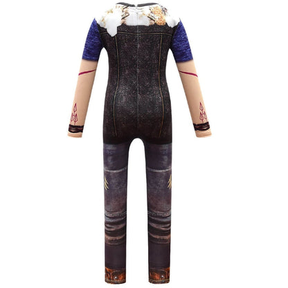 Transformative Kids' Wolf Costume with Convenient Zip Closure