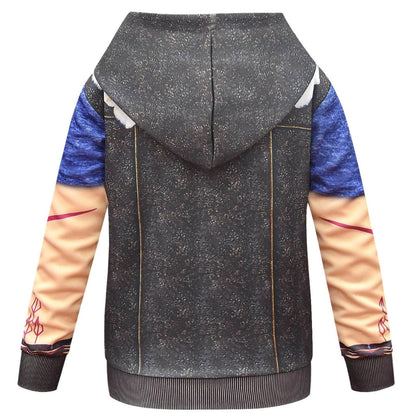 Transformative Kids' Wolf Costume with Convenient Zip Closure