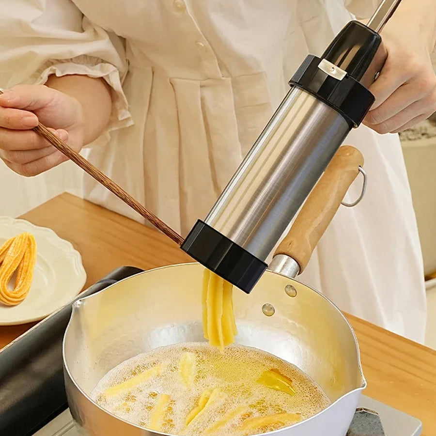 22-Piece Cookie Press and Decorating Set in Stainless Steel