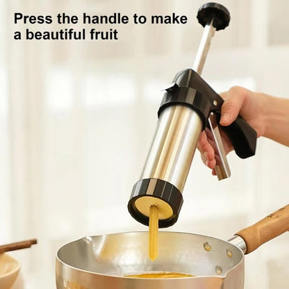 22-Piece Cookie Press and Decorating Set in Stainless Steel
