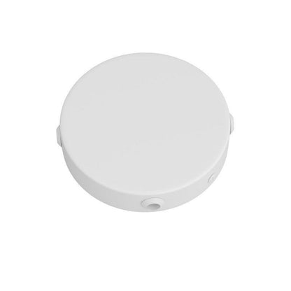 White Collector Rosette with Four Side Holes