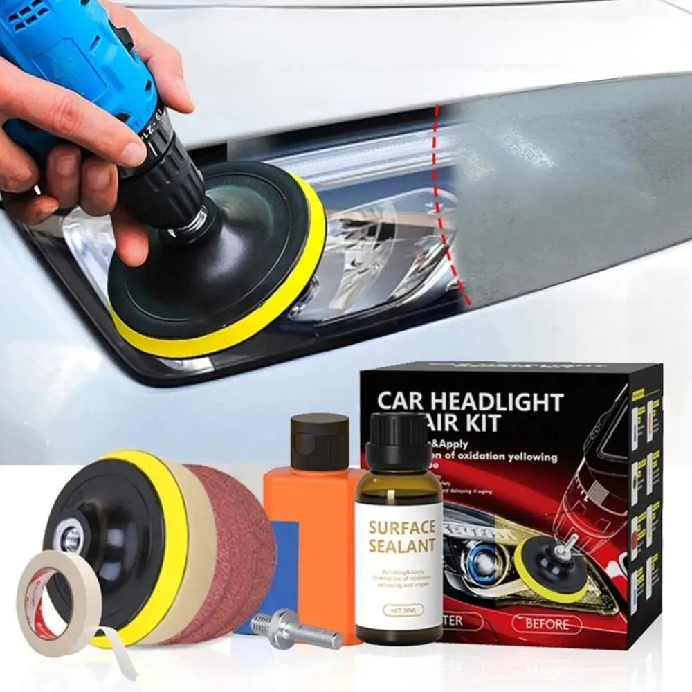 Headlight Restoration Kit for Cars – Simple and Fast Repair