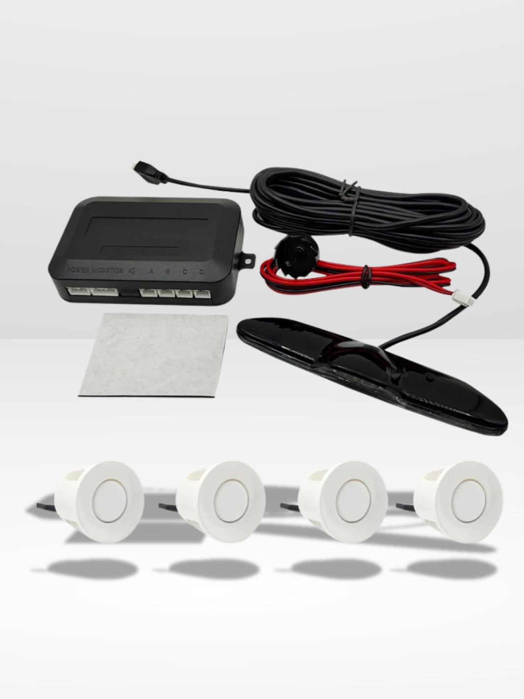 LED Display Parking Assistant with Reverse Radar System