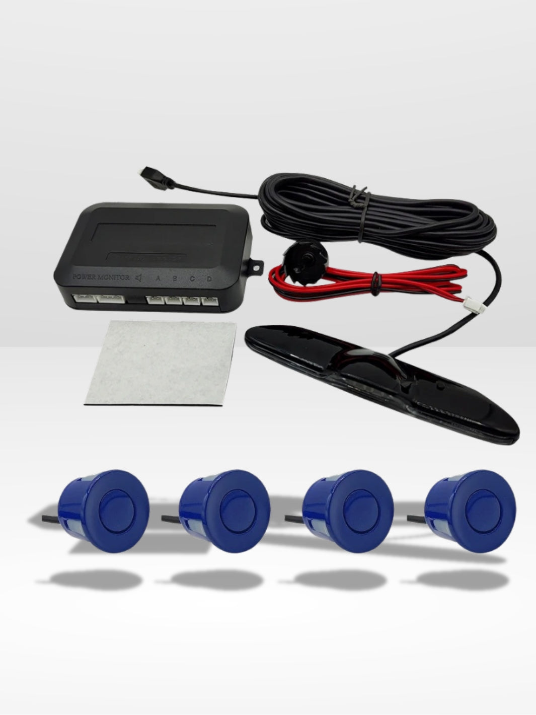 LED Display Parking Assistant with Reverse Radar System
