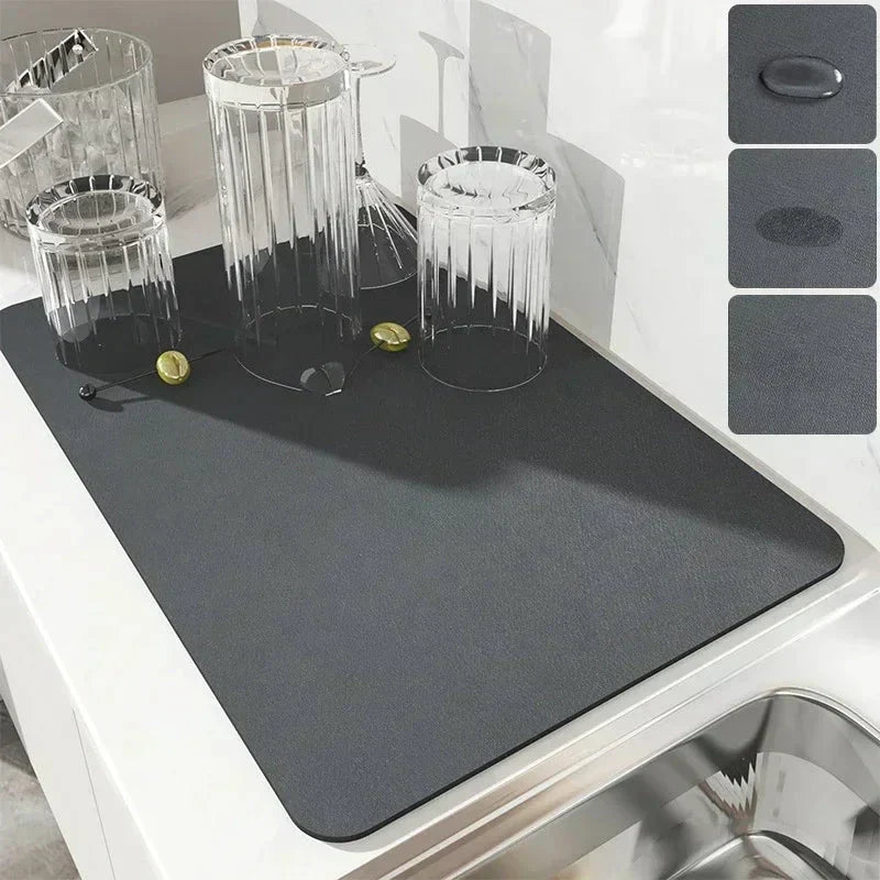 QuickDry Mat for Sink & Bath – AquaSafe Mat | Instant Absorption, Non-Slip