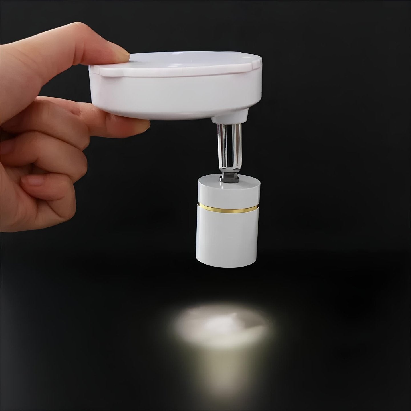 Swivel Head LED Spotlight Lamp with Timer and Remote – Portable Design