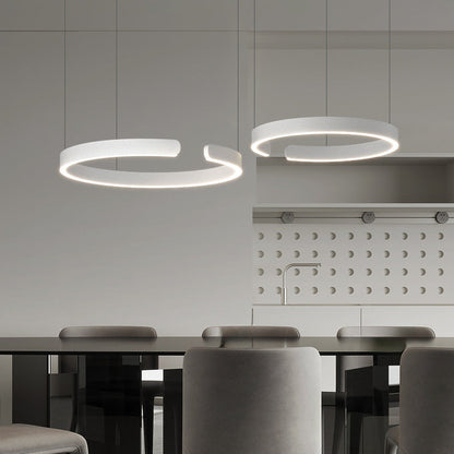 Circular Ceiling Lamp – Contemporary Ring Pendant Light