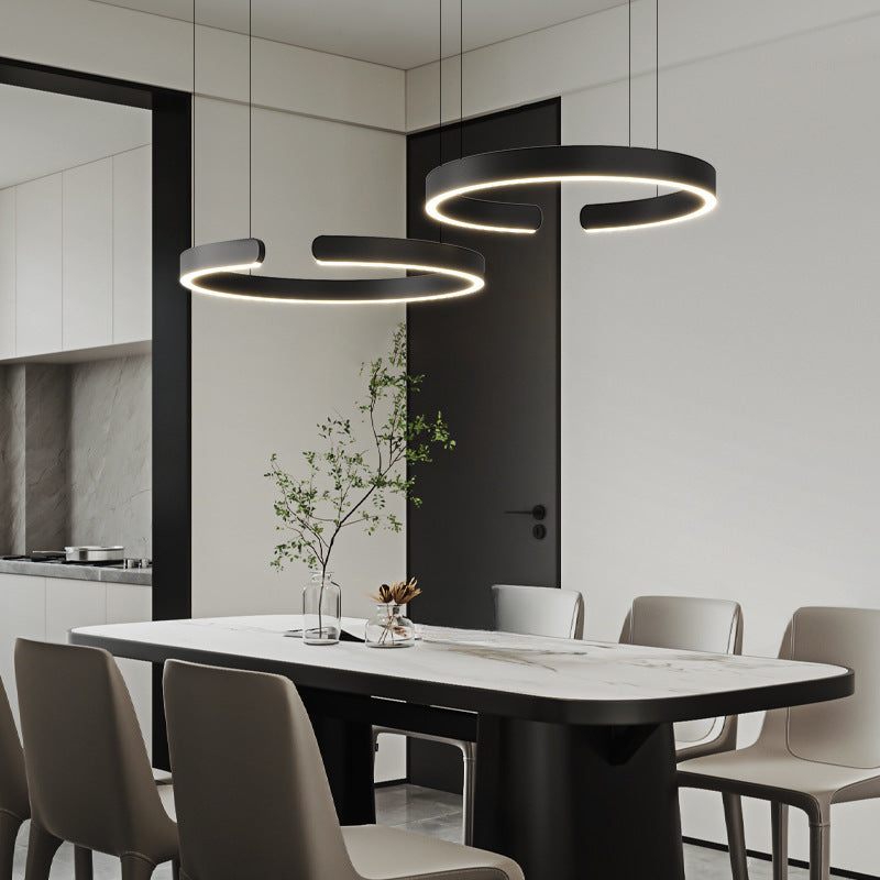 Circular Ceiling Lamp – Contemporary Ring Pendant Light