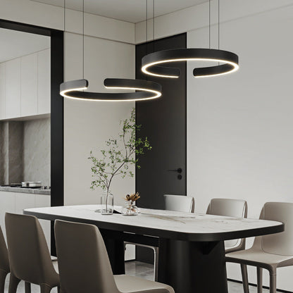 Circular Ceiling Lamp – Contemporary Ring Pendant Light