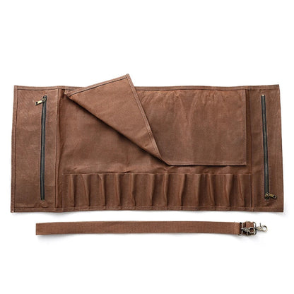 Foldable Chef Roll Bag for Durable Knife Storage – Portable Pockets